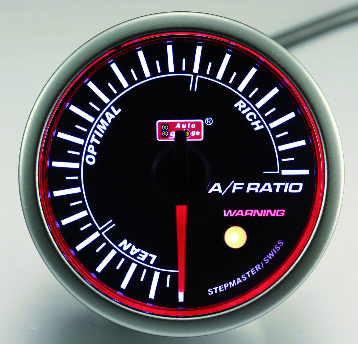 Auto gauge 52AGAFR-RSM Electric air-fuel ratio white LED/red halo 2 1/16" gauge