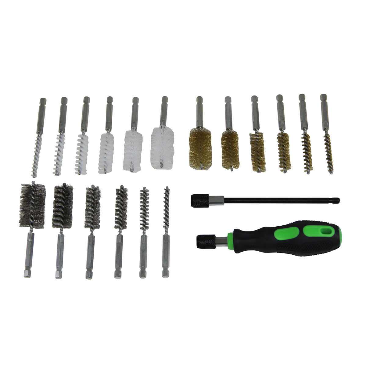 20 Pcs Bore Brush Set