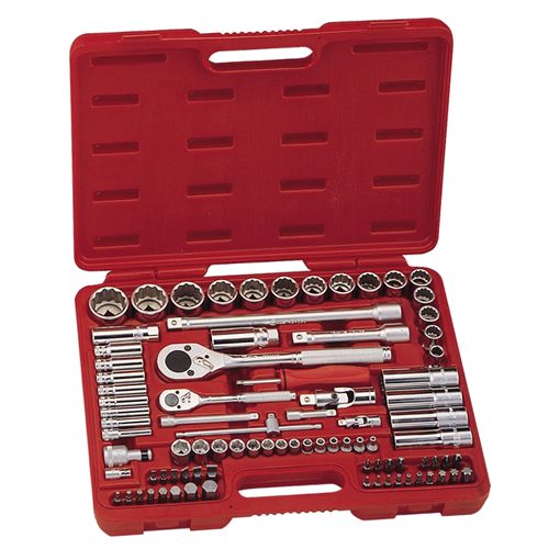 87PC 1/4" AND 1/2" HAND SOCKET AND BIT