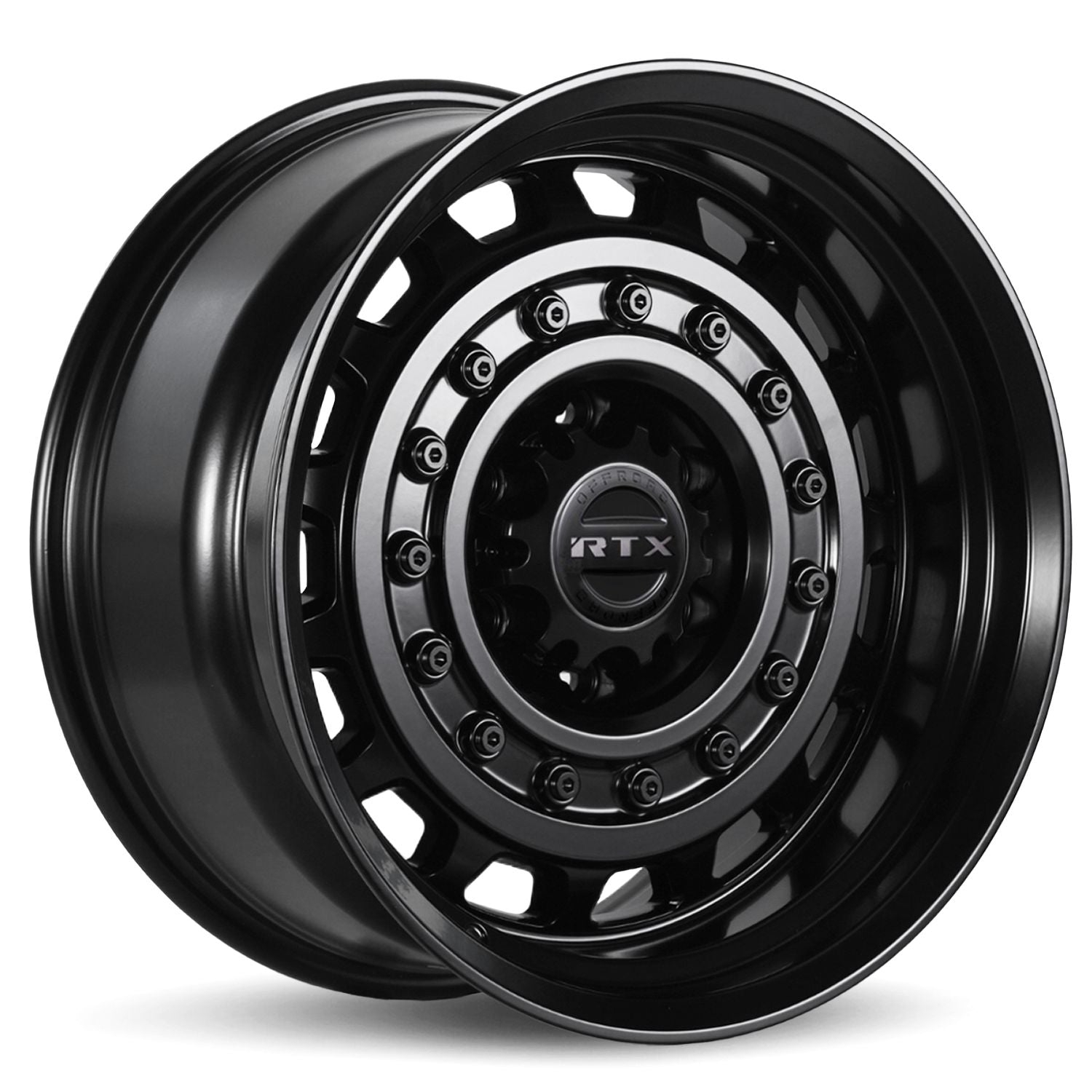 Crusader • Satin Black • 17x9 6x139.7 ET-12 CB106.1