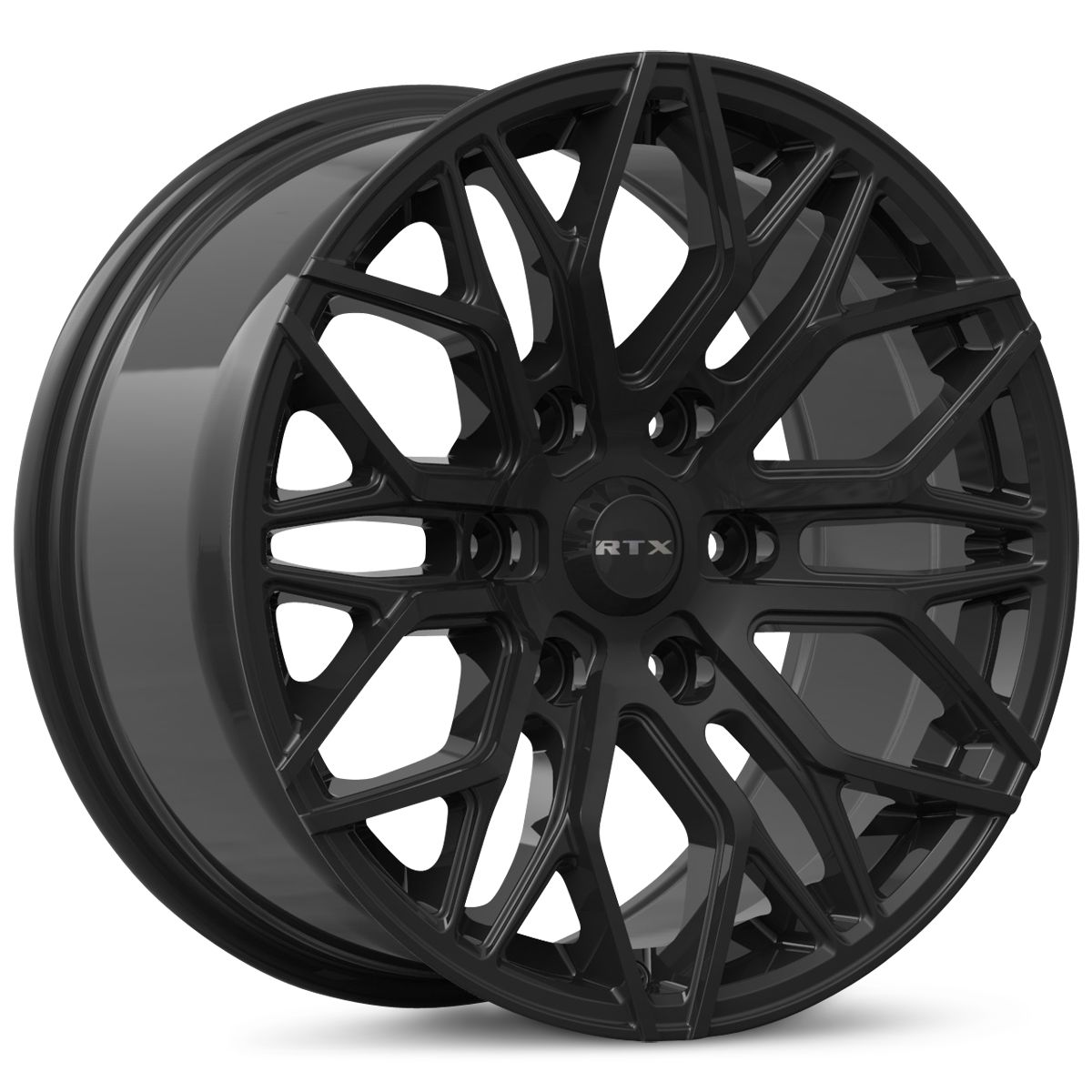D01 (6 Lugs) • Gloss Black • 20x9 6x132 ET40 CB74.5