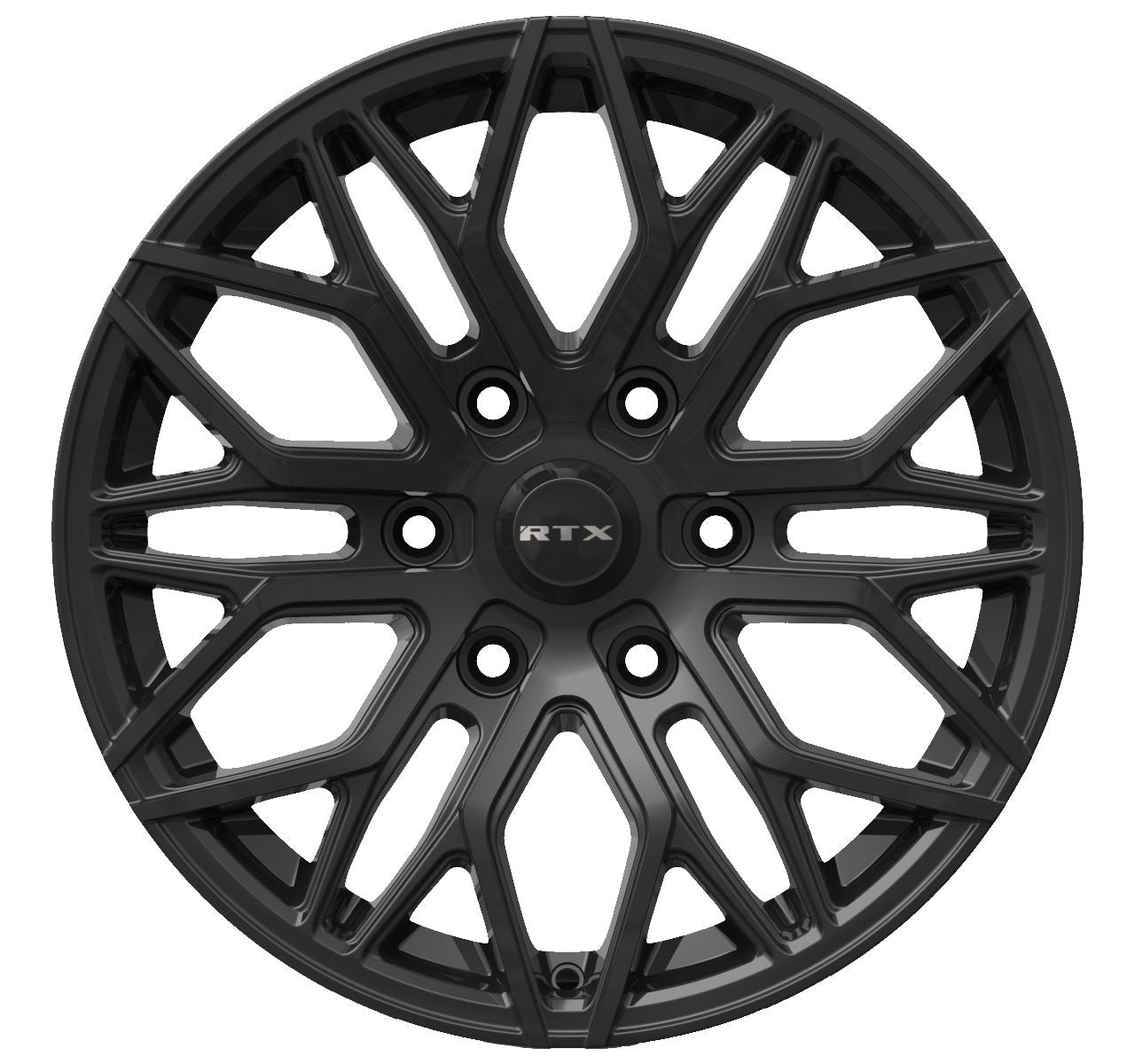 D01 (6 Lugs) • Gloss Black • 20x9 6x132 ET40 CB74.5