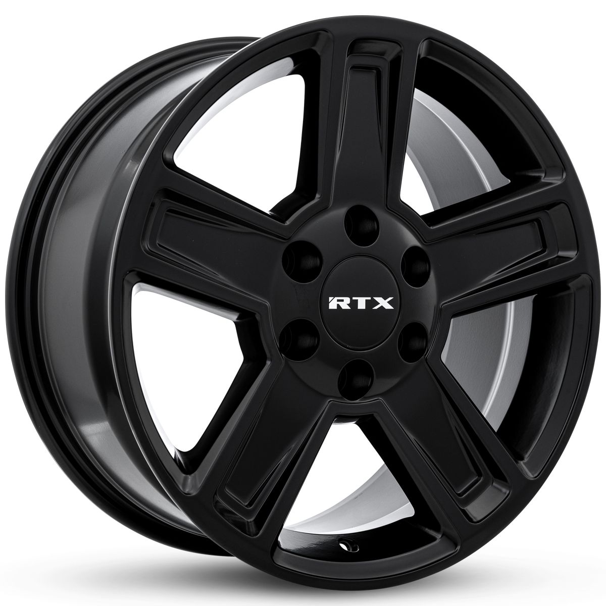 Glacier • Satin Black • 17x8 6x135 ET30 CB87.1