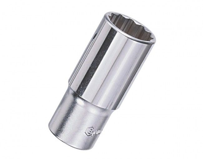 Genius Tools 336306 - 3/8" Drive 6mm Deep Hand Socket (12-Point)