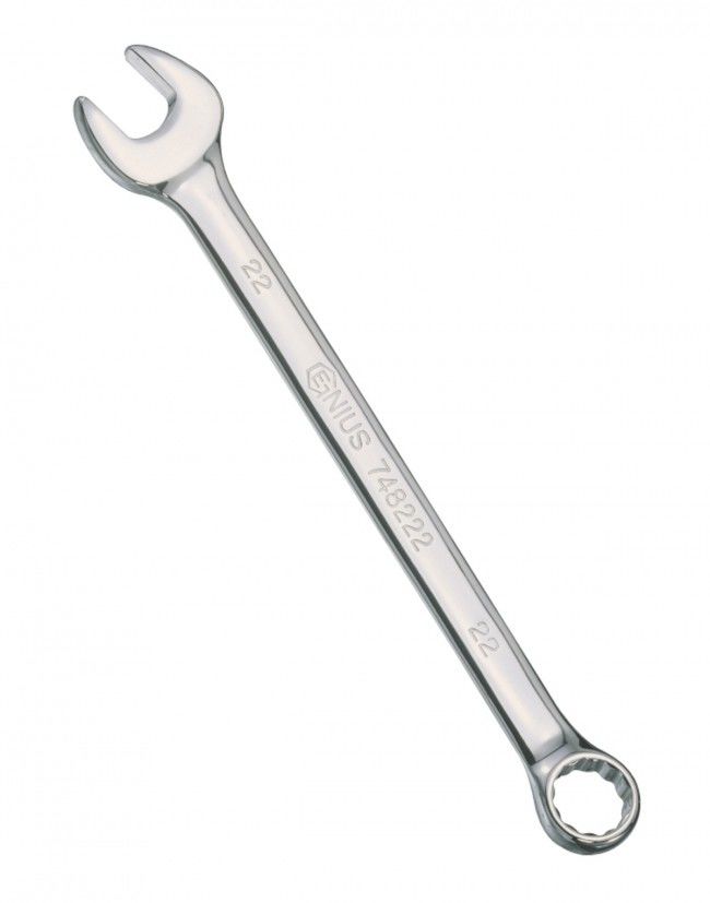 Genius Tools 748215 - 15mm Combination Wrench (Mirror Finish)