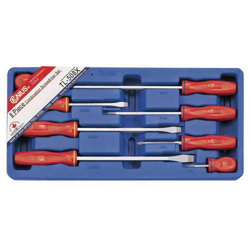 8 PCES COMBINATION SCREWDRIVERS
