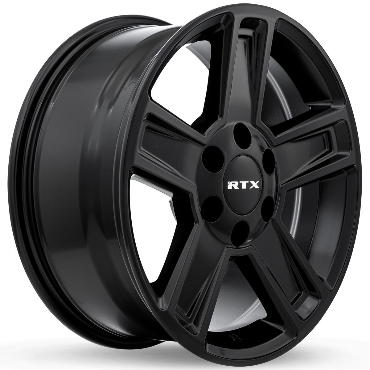 Glacier • Satin Black • 17x8 6x135 ET30 CB87.1