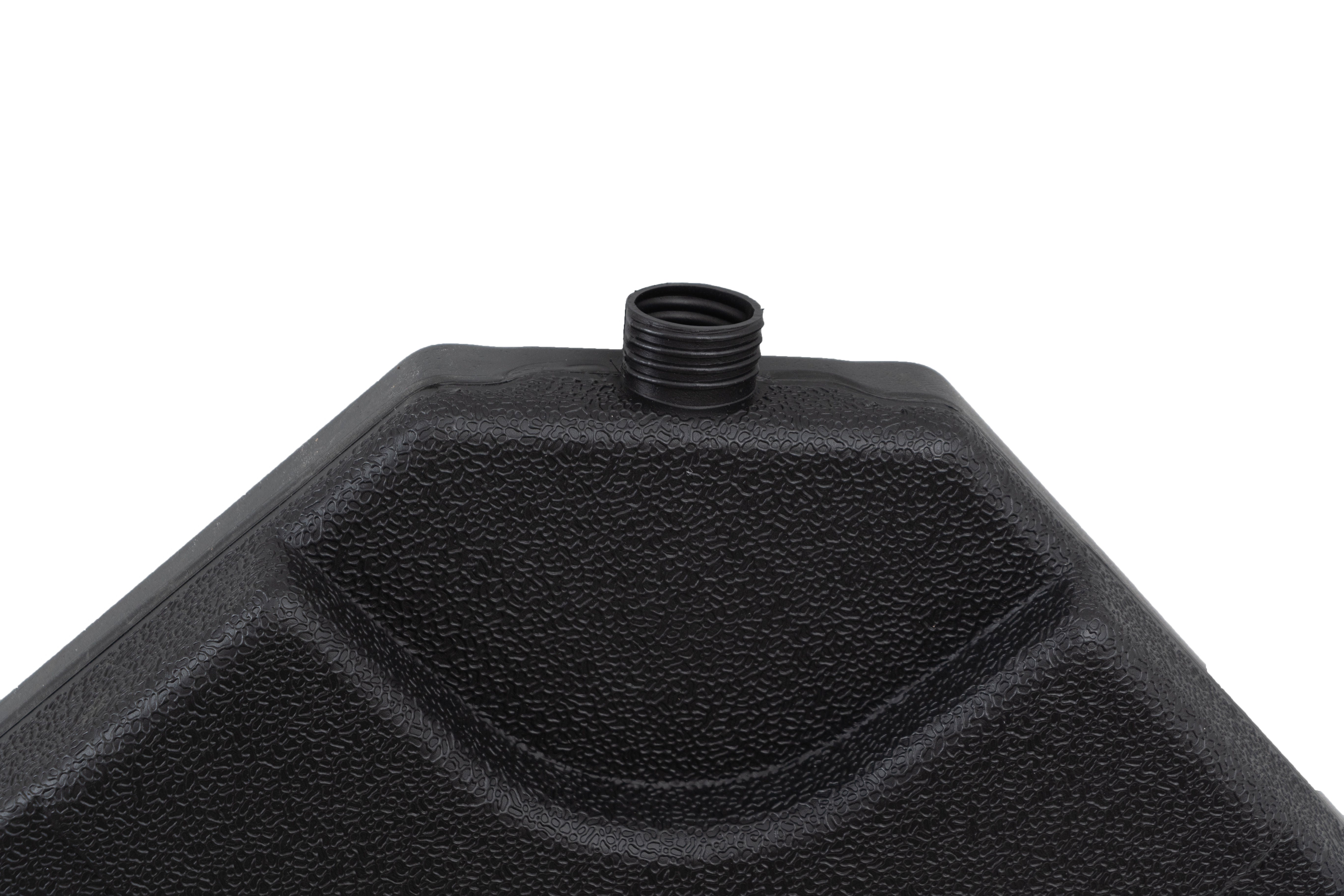 PatioZone 4Pcs Plastic Fillable Offset Umbrella Base (MOSS-T1201) - Black