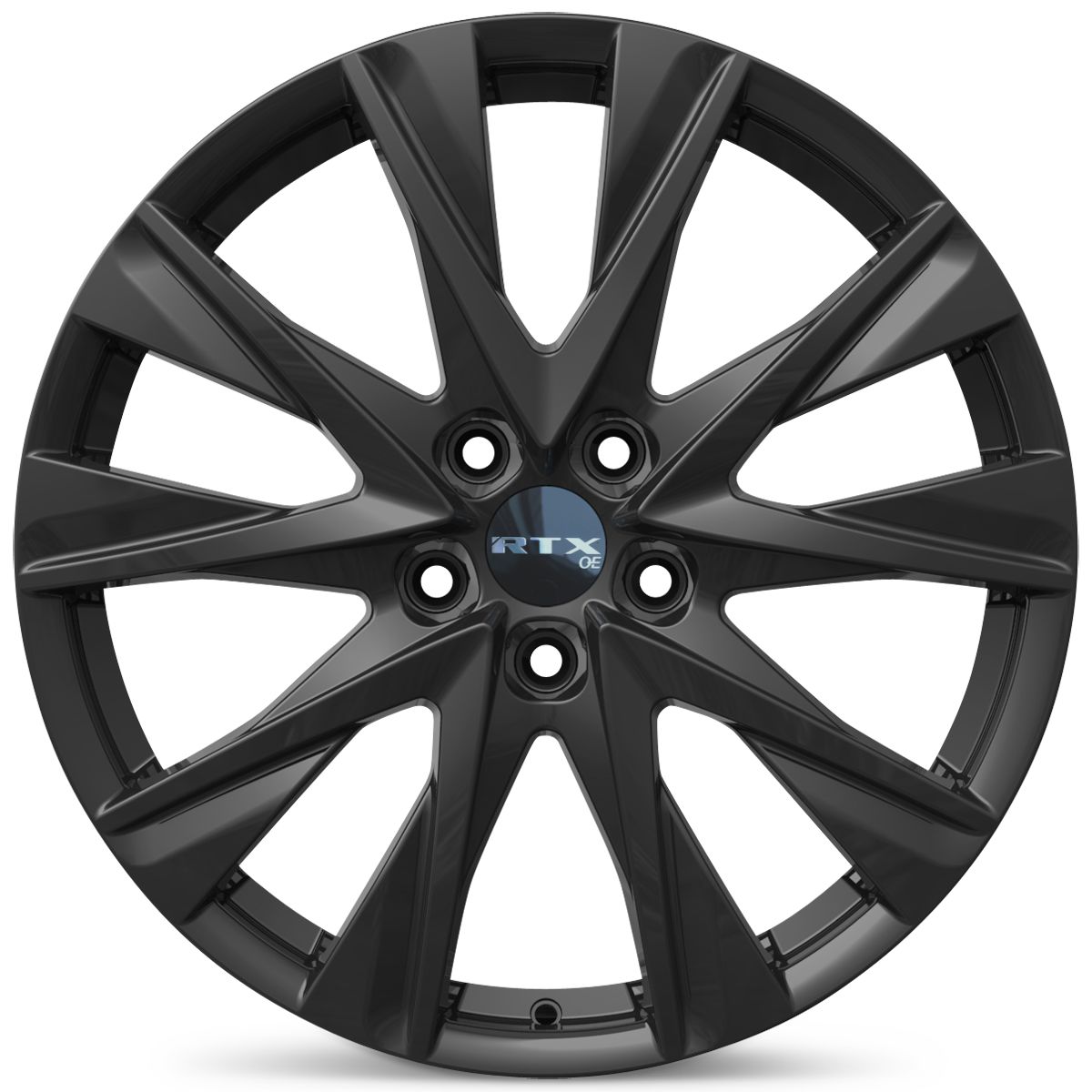MZ-02 • Gloss Black • 19x7 5x114.3 ET45 CB67.1