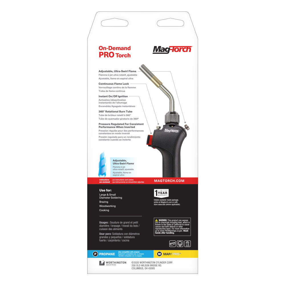 Mag-Torch 421783 - On-Demand Pro Torch