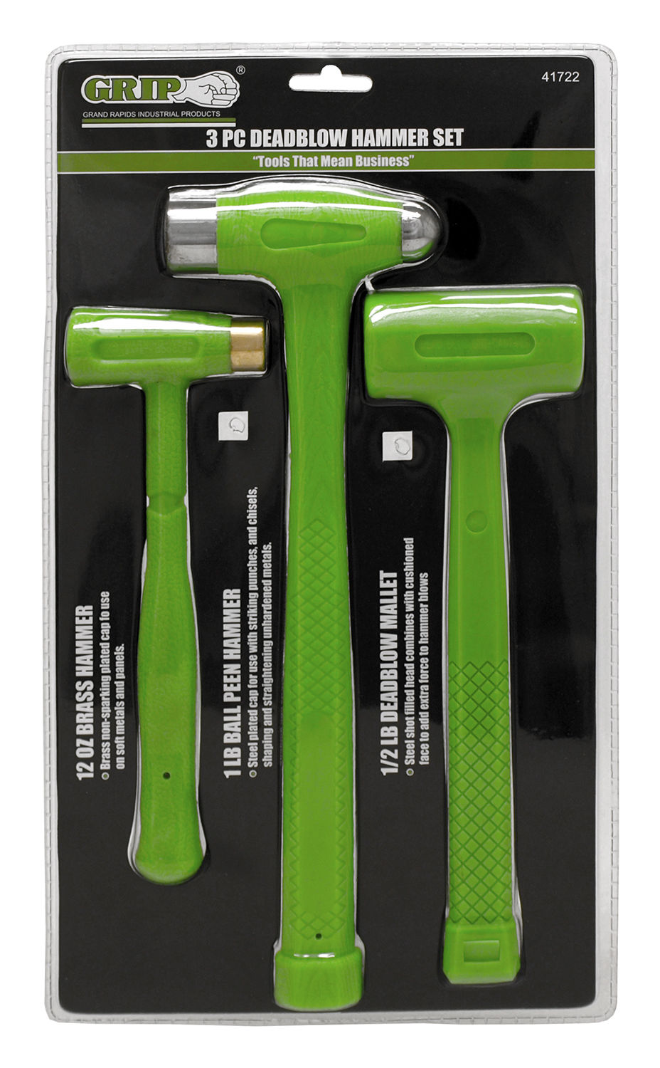 Dead Blow Hammers Set - 3 Pieces