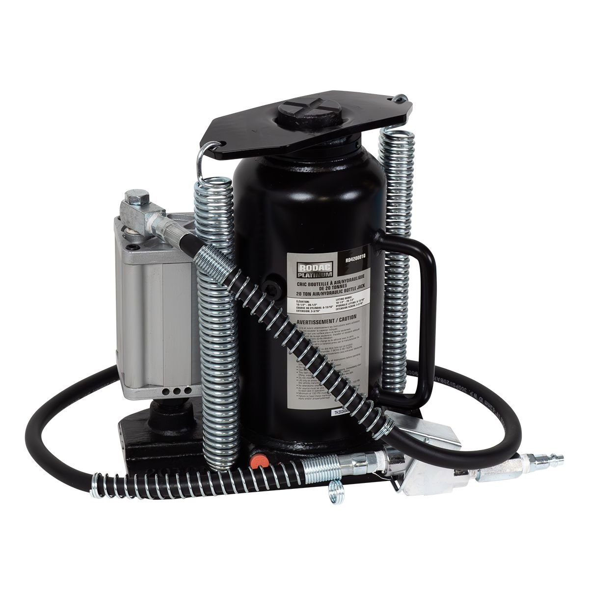 Hydraulic Pneumatic Bottle Jack 20 Ton