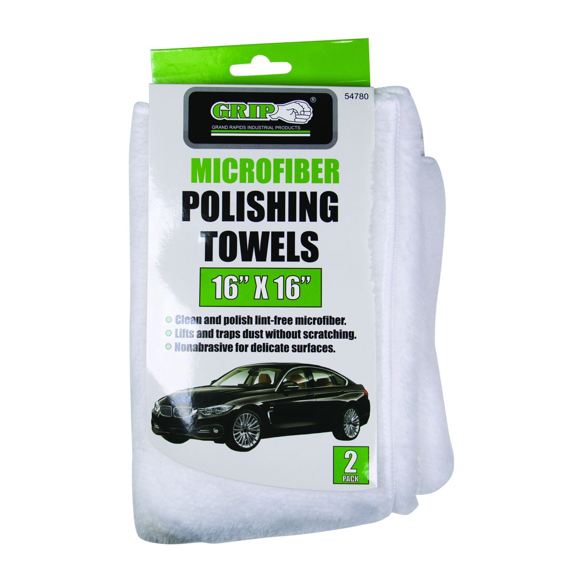 16"x16" Microfiber Polishing Towels (2)