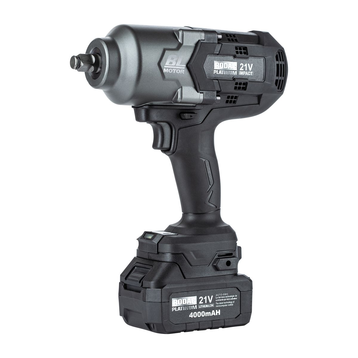 Rodac Platinum RD8804 - 1/2" Cordless Impact Wrench 1700 Nm