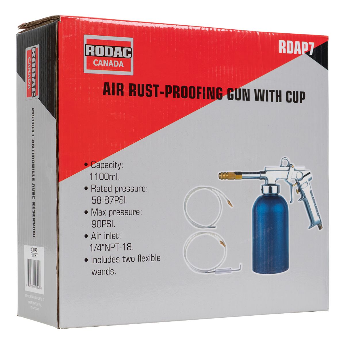 Simple Rust Gun Pneumatic Rust Gun 1L 30-80 Psi