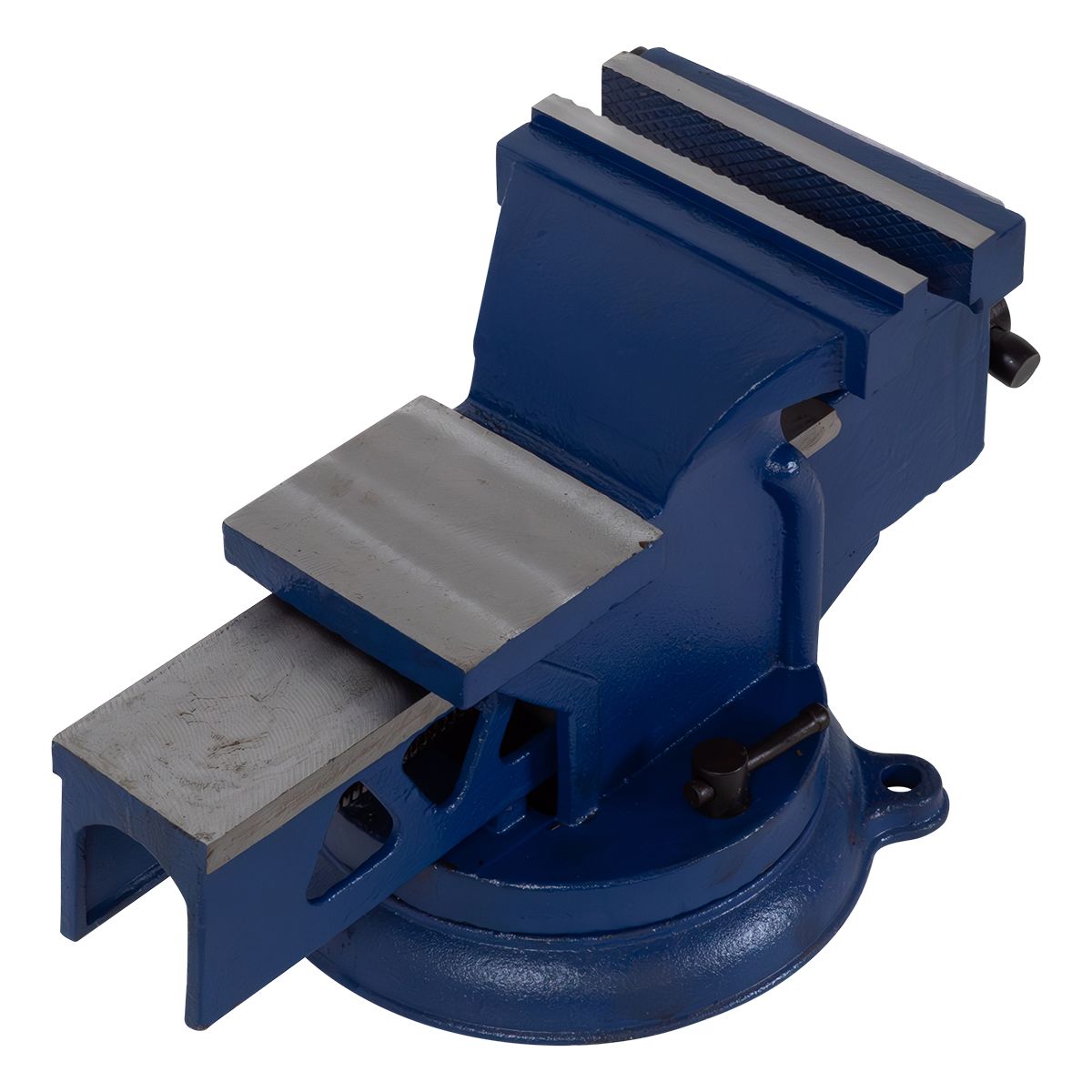 Bench Vise With Swivel Base & Anvil