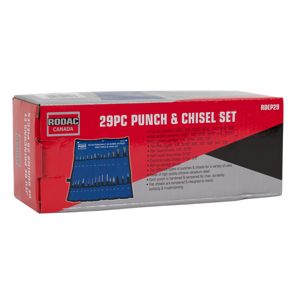 Punch And Chisel Set-29 Pieces