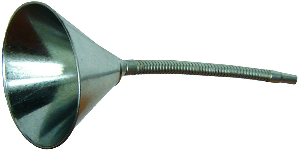 Flexible Metal Funnel Opening