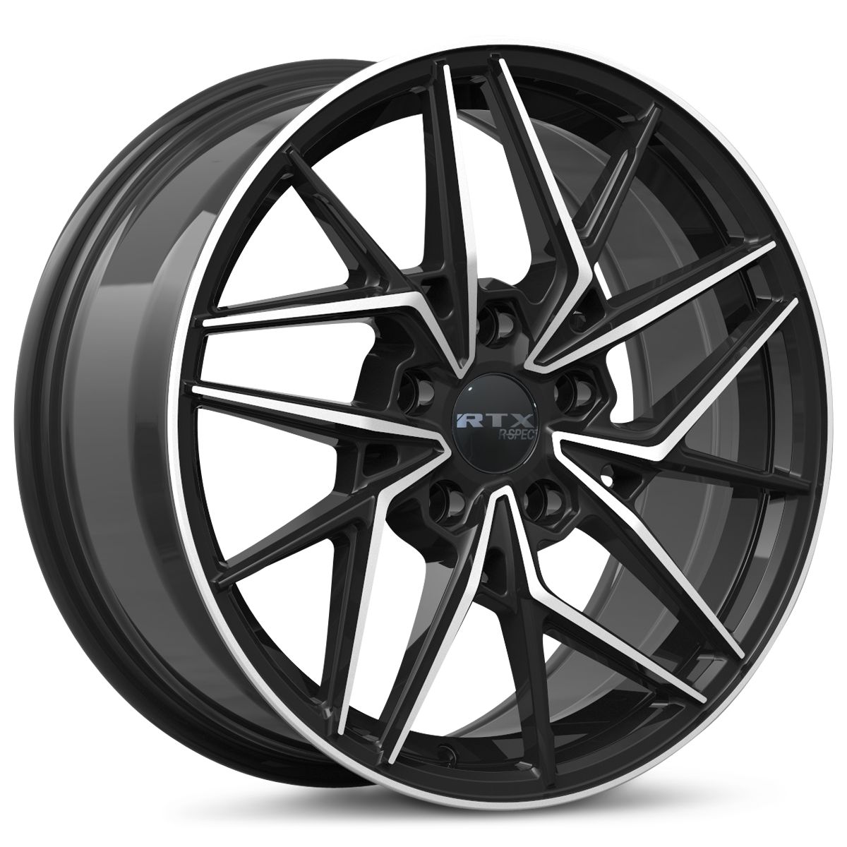 RS11 • Gloss Black Machined • 17x7 5x114.3 ET42 CB73.1