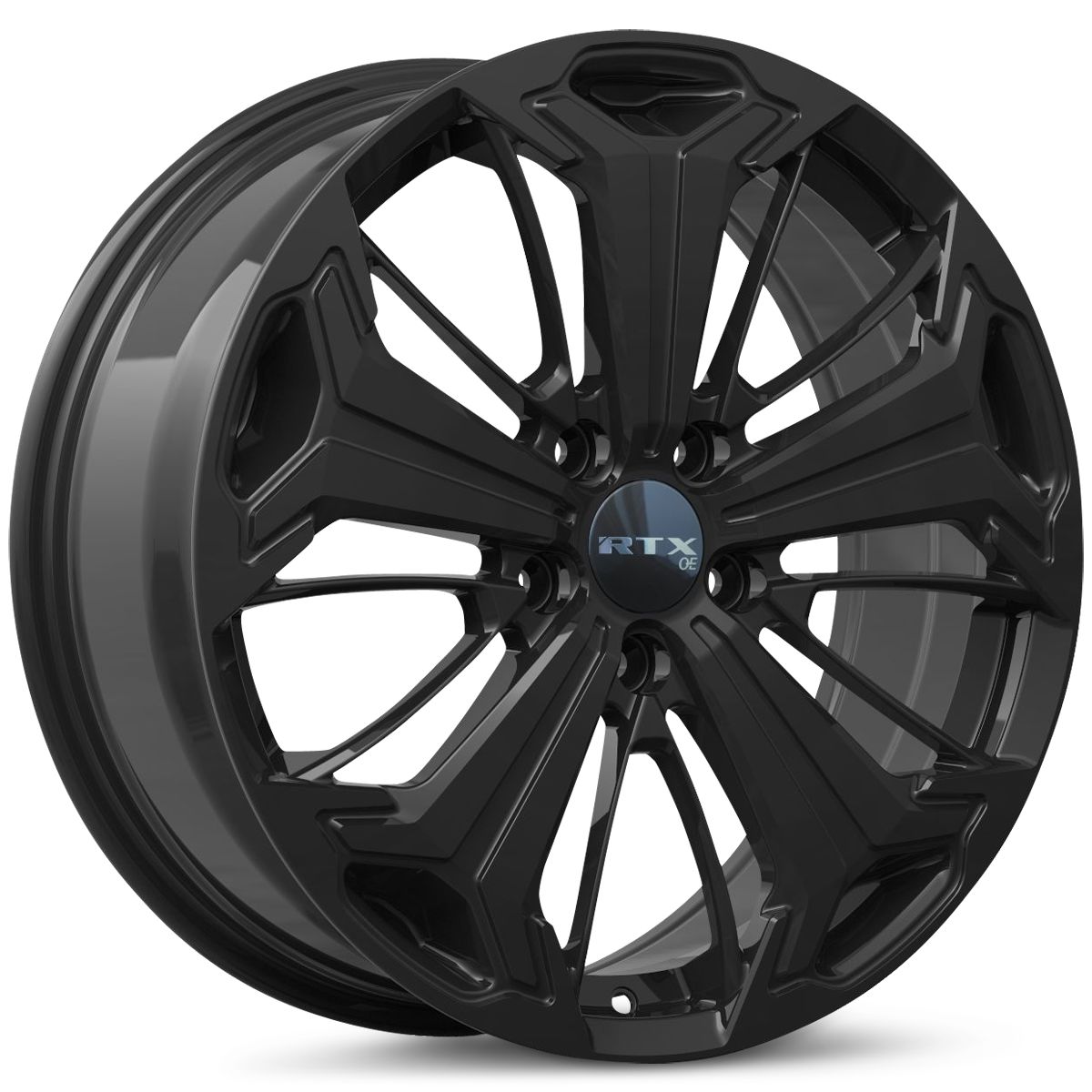 TY-06 • Gloss Black • 17x7 5x114.3 ET35 CB60.1