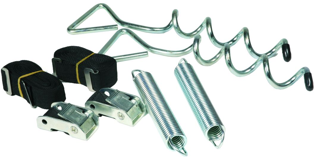 Camco 42593 Awning Anchor Kit  - w/Pull Tension Straps