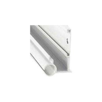 AP Products 16' Polar White Aluminum Insert Gutter/Awning Rail