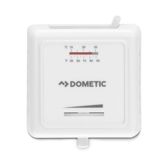 Dometic 32300 - Hydroflame Wall Thermostat with On-Off Switch, Black