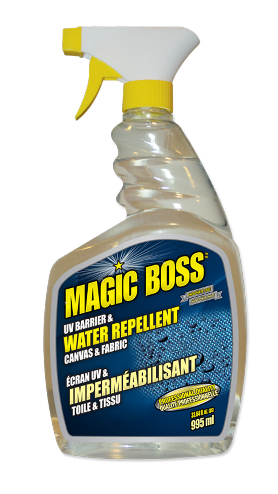 Magic Boss 1100 - UV Barrier & Water Repellent Canvas & Fabric (995 ml)