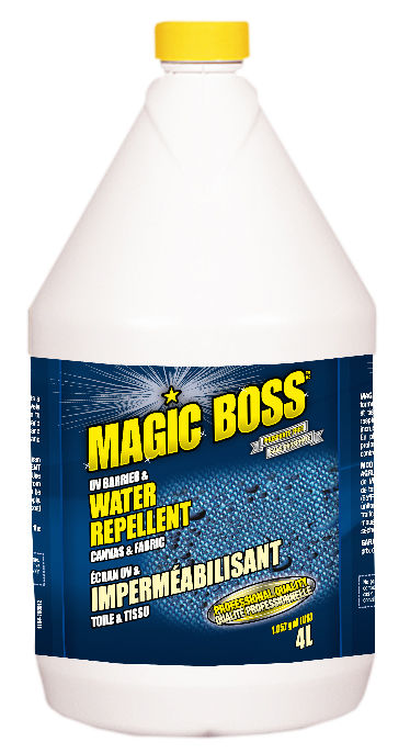 Magic Boss 1104 - Box of 4, UV Barrier & Water Repellent Canvas & Fabric (4L)
