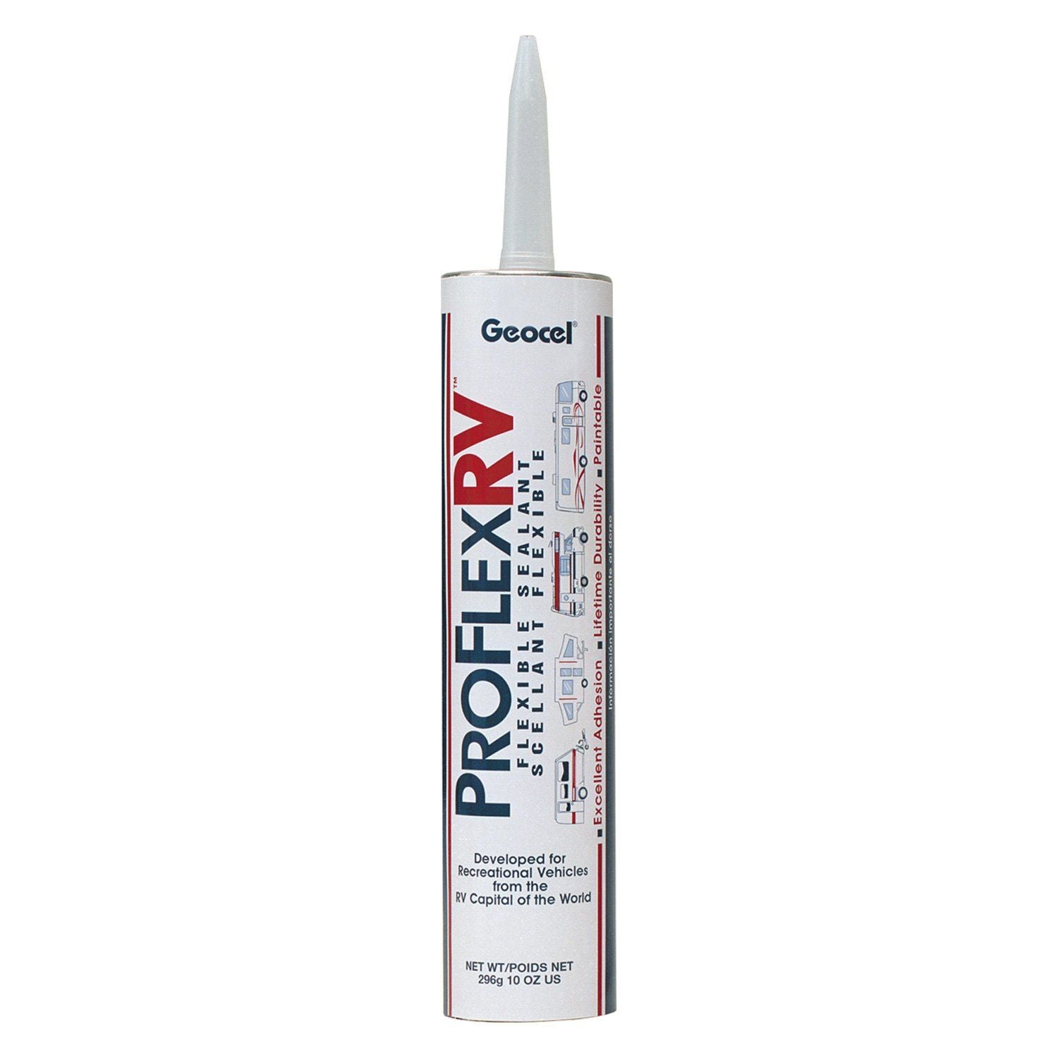 Geocel 12-9313 -  Pro Flex™ 10 oz. Polymer Self-Leveling Black Fibered Sealant