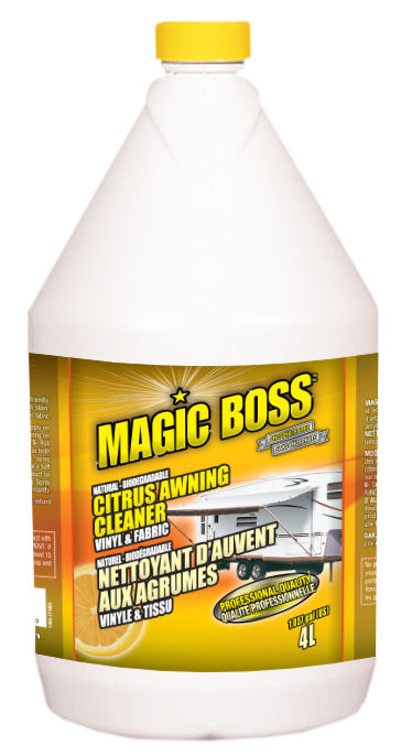 Magic Boss 1404 - Box of 4, Citrus Awning Cleaner (4L)