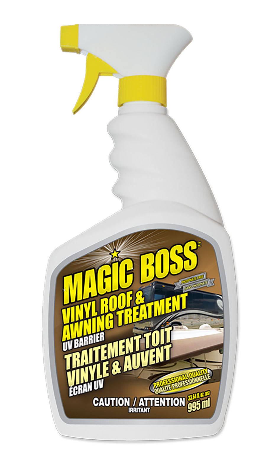 Magic Boss 1450 - Vinyl Roof & Awning Treatment UV Barrier (995 ml)