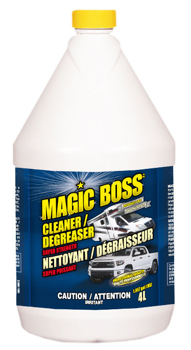 Magic Boss 1604 - Box of 4, Cleaner / Degreaser Super Strength (4L)