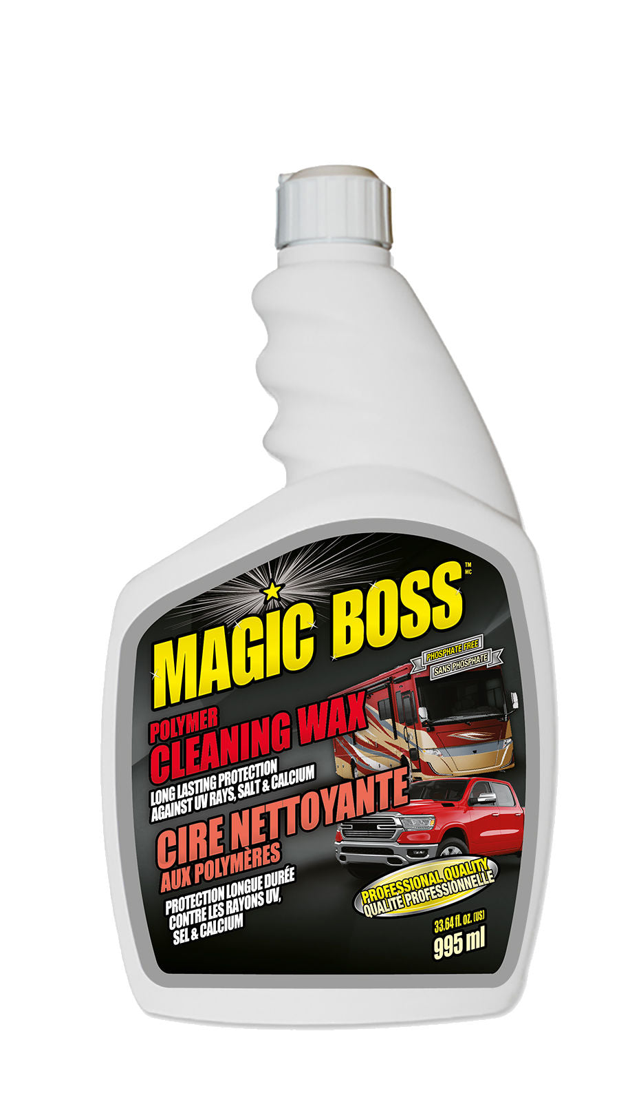 Magic Boss 1800 - Polymer Cleaning Wax (995 ml)