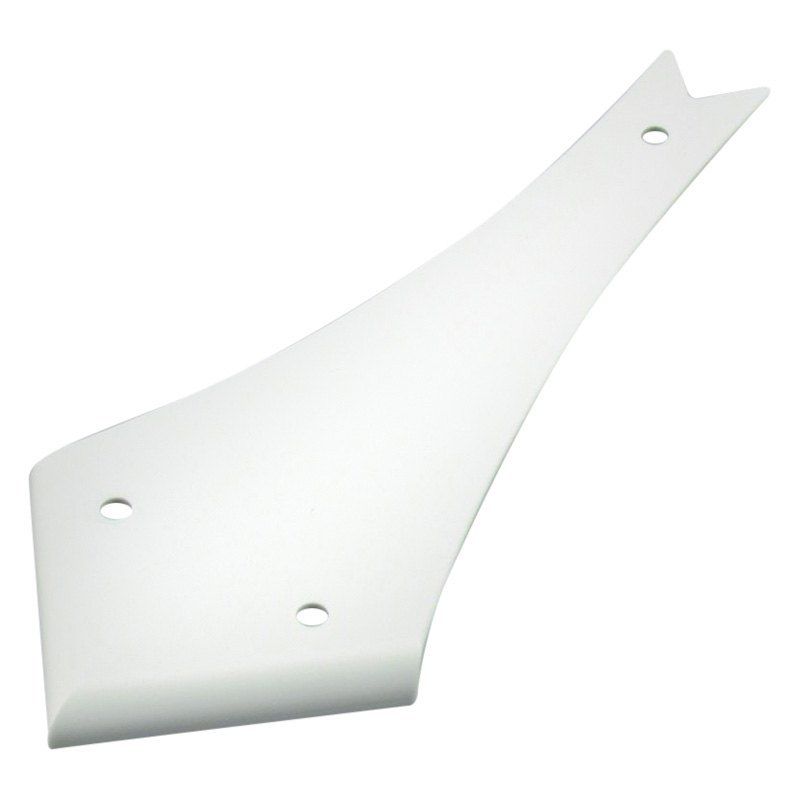 Thetford 559-A-B - Curved Corner Polar White Slide-Out Extrusion Cover