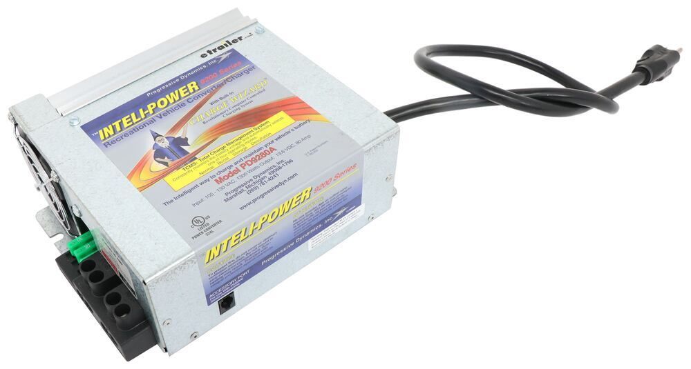 Progressive Industries PD9280AV - Inteli-Power RV Converter and Smart Battery Charger, 12V, 80 Amps