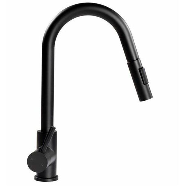 Lippert Components 2021090600 - Bullet Pull-Down Faucet Matte Black