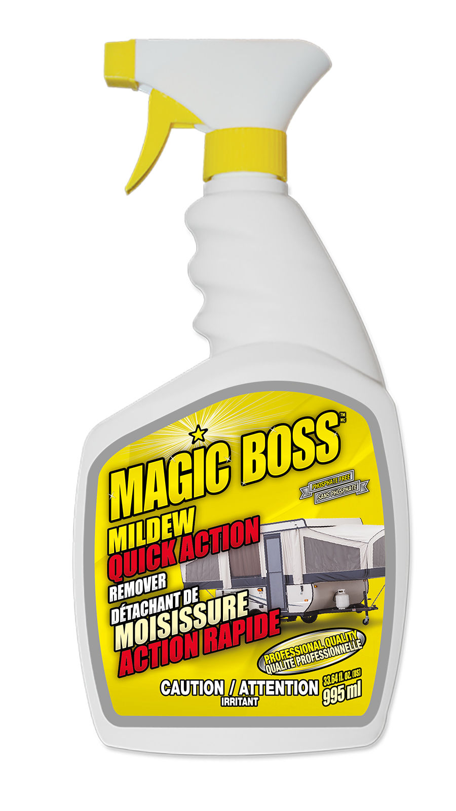 Magic Boss 2100 - Mildew Quick Action Remover (995 ml)