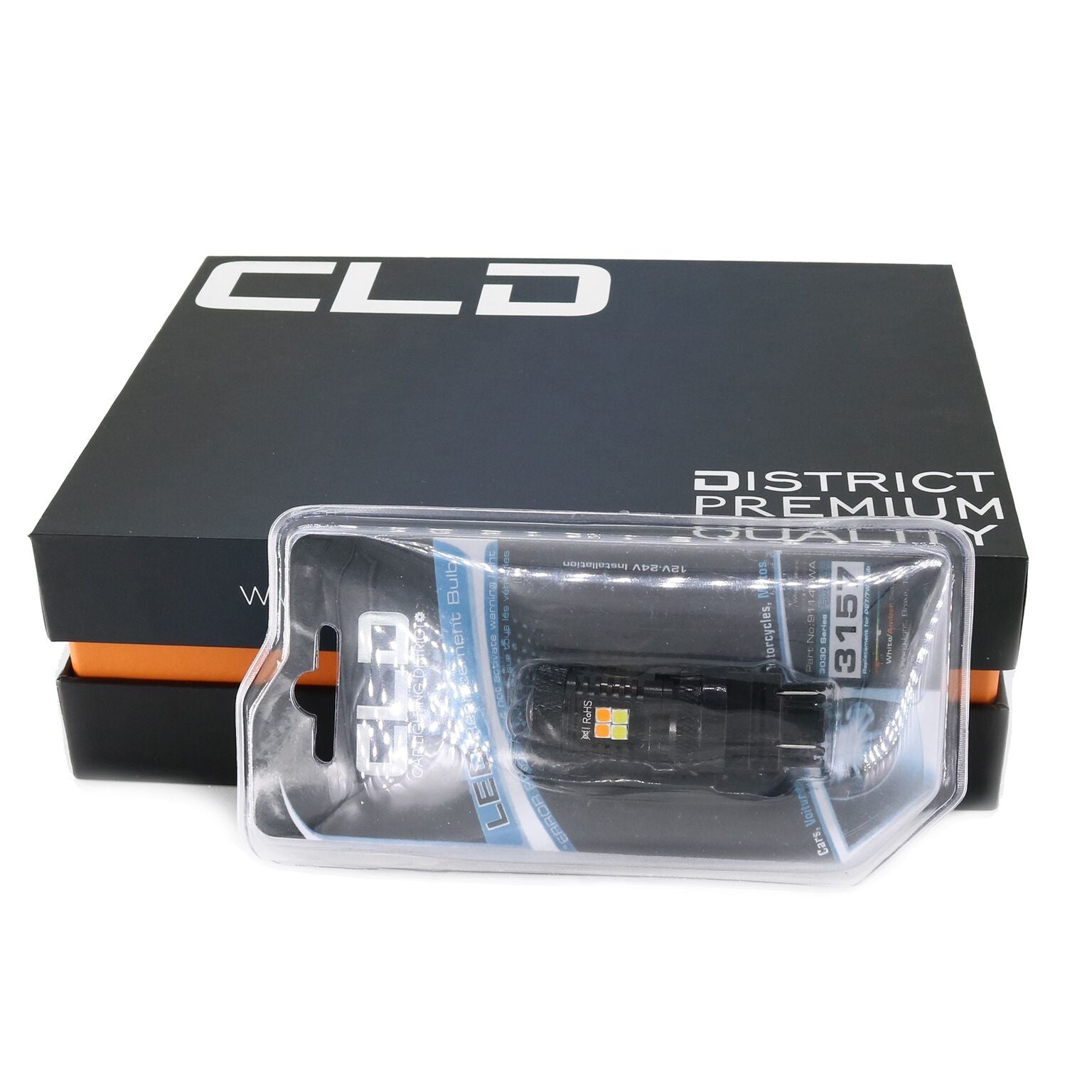 CLD CLDSW3157 - 3157 Amber & White Switchback LED Bulb - SMD 3030 (Sold individually)