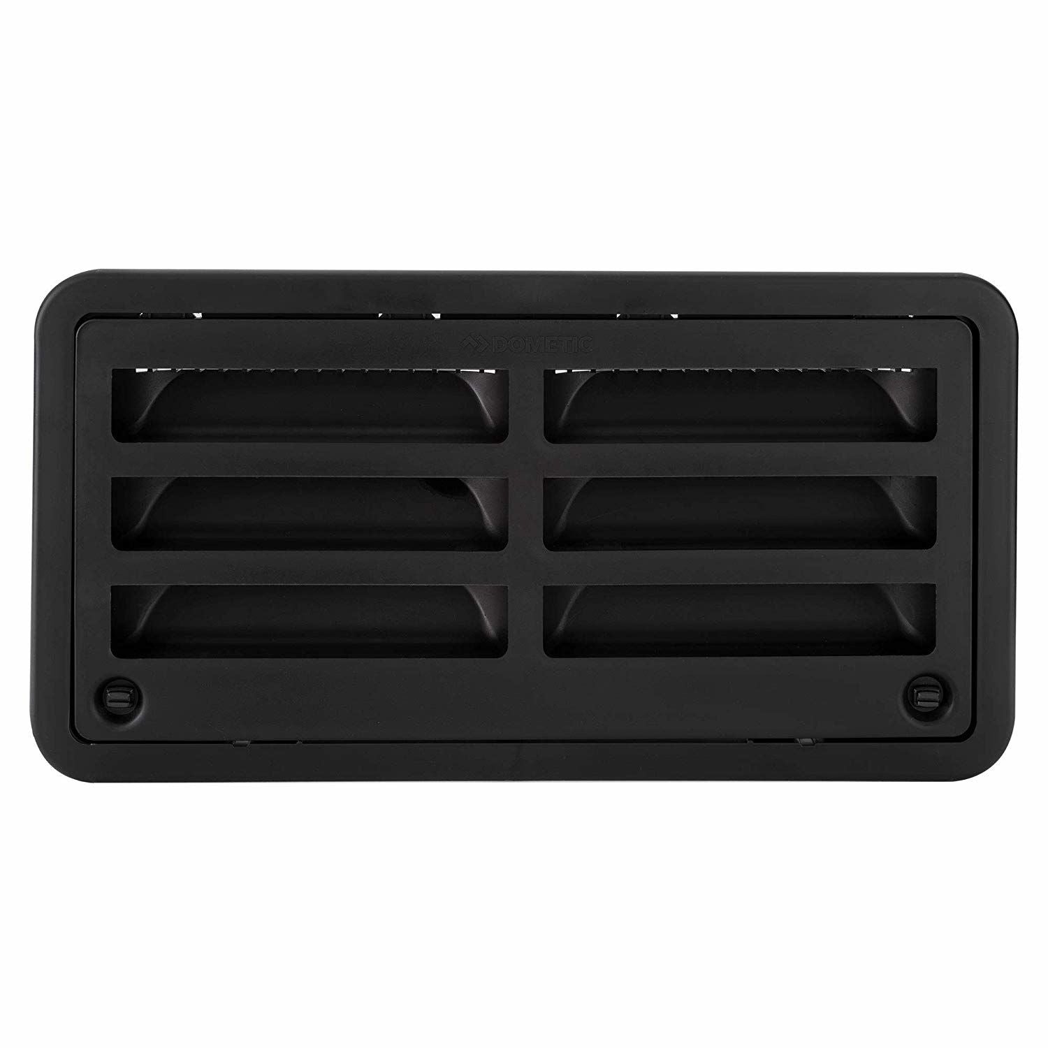 Dometic 3316941.005 - RV Camper Trailer 20" Dometic Refrigerator Side Wall Vent, Black
