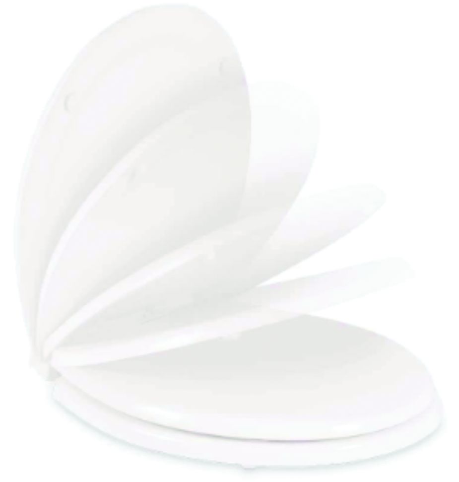 Dometic 385312073 - Dometic 310 Toilet Seat and Cover, Slow-Close, White