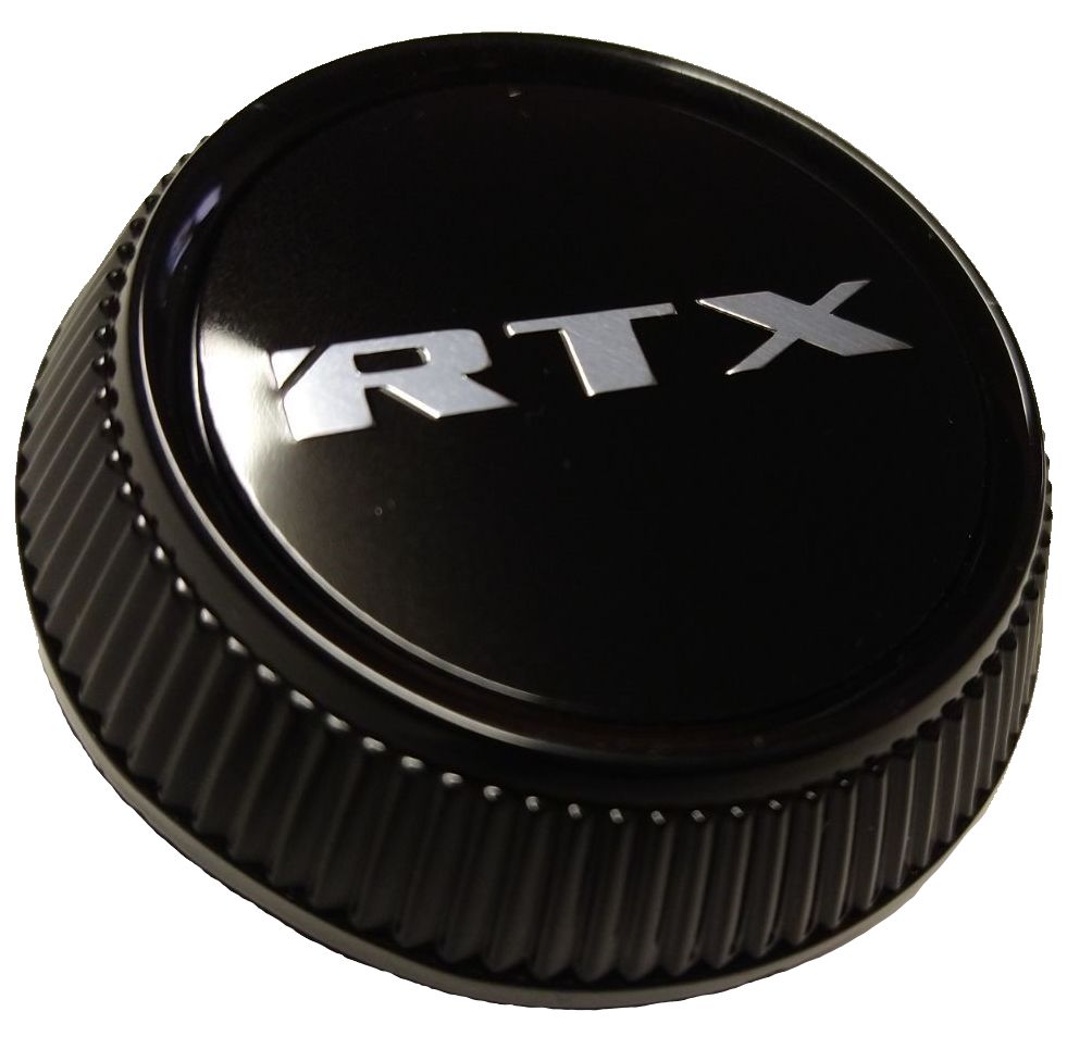 5314K64RB - Center Cap & Logo Black with RTX Chrome 5314K64