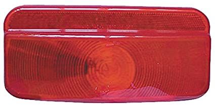 Fasteners Unlimited 89-187 - Red Replacement Lens for Compact Tail Light