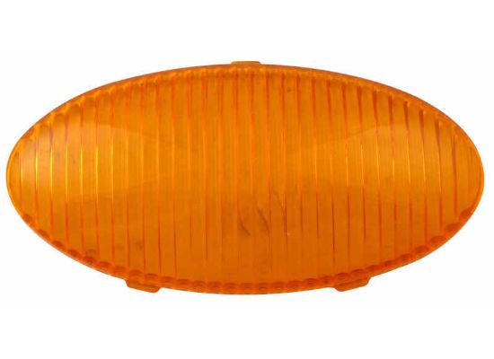 Optronics APL5AB - Replacement Lens for Optronics Trailer Clearance Light - Amber - 5-1/2" Long x 2-3/4" Wide