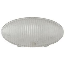 OVAL LENS PORCH LIGHT CLEAR