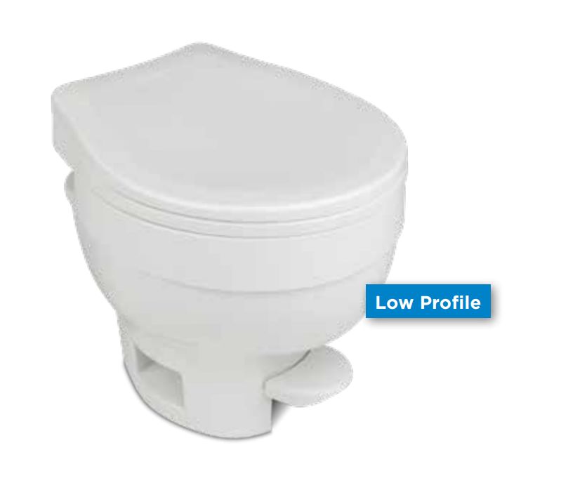 Thetford 31834 - Toilet AQUA-MAGIC VI, Low Profile Parchment