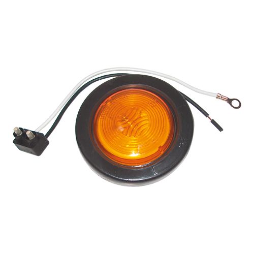 Uni-Bond KT3205A - 2" Round Amber Side Marker Light