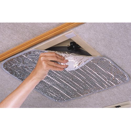 Camco 45191 - Vent Cover - Reflective 16"x16"