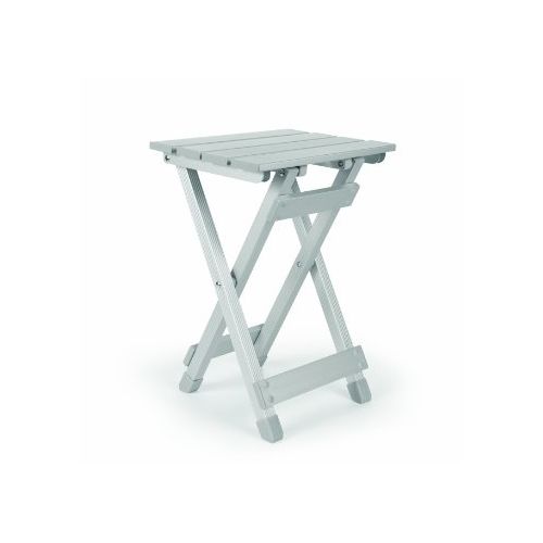 Camco 51890 - Fold-Away Aluminum Table - Small Side, Fold-Away