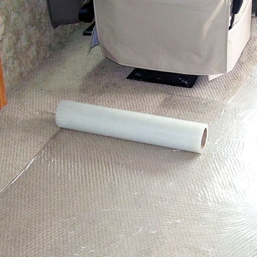 AP Products 022-CS21200 - Floor Protector Used To Protect All Types Of Carpet; 21 Inch Width x 200 Foot Length; Clear; Water Resistant
